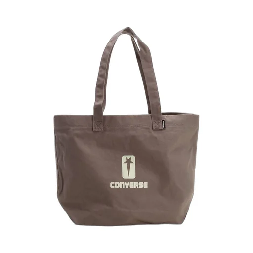 Rick Owens Drkshdw X Converse Logo Detailed Tote Bag