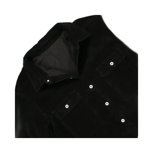 Rick Owens Drkshdw Corduroy Button-Up Shirt Jacket