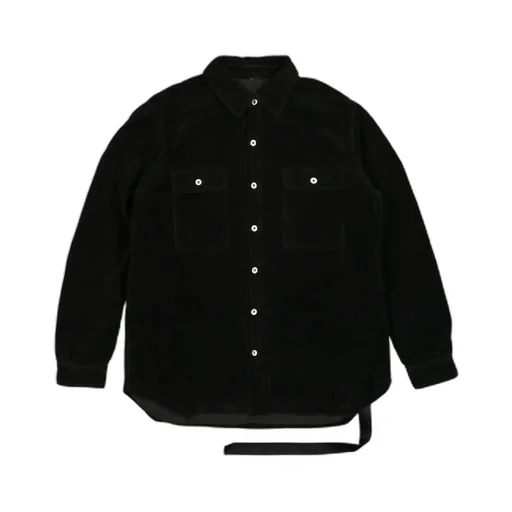 Rick Owens Drkshdw Corduroy Button-Up Shirt Jacket