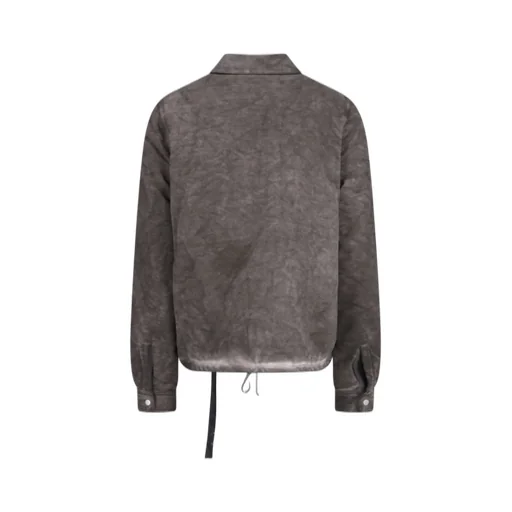 Rick Owens Drkshdw Drawstring Hem Zipped Jacket