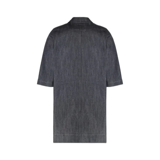 Rick Owens Drkshdw Short-Sleeved Denim Shirt