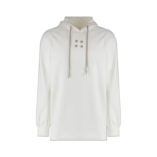 Rick Owens Drkshdw Long-Sleeved Drawstring Hoodie