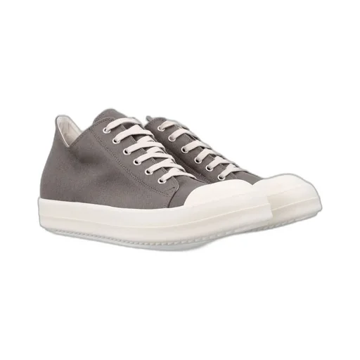 Rick Owens Drkshdw Overdyed Denim Low-Top Sneakers