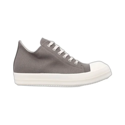 Rick Owens Drkshdw Overdyed Denim Low-Top Sneakers