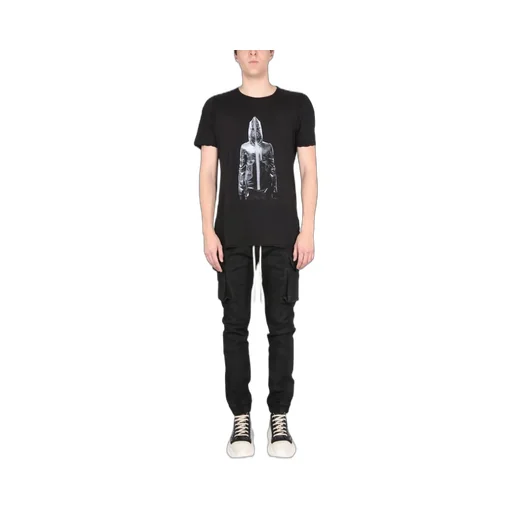Rick Owens Drkshdw Graphic Printed Crewneck T-Shirt