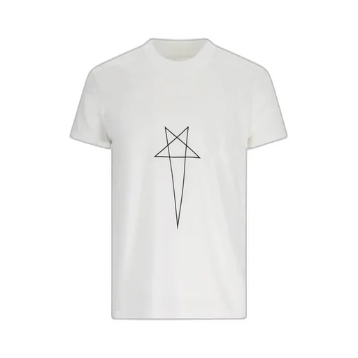 Rick Owens Drkshdw Graphic Printed Crewneck T-Shirt