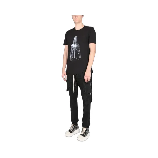 Rick Owens Drkshdw Graphic Printed Crewneck T-Shirt
