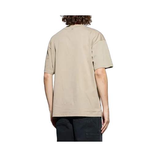 Represent Logo Plaque Crewneck T-Shirt