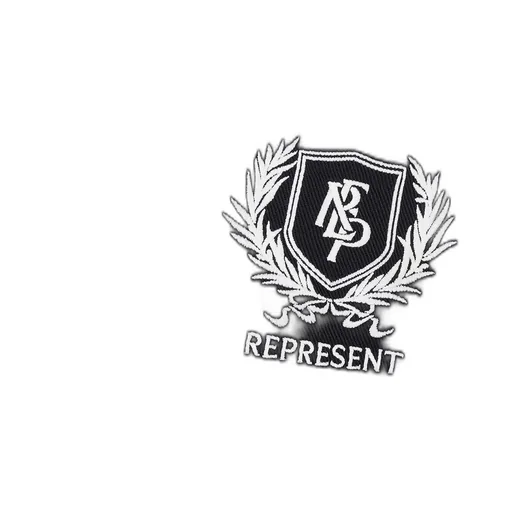 Represent Logo Embroidered Crest Shirt