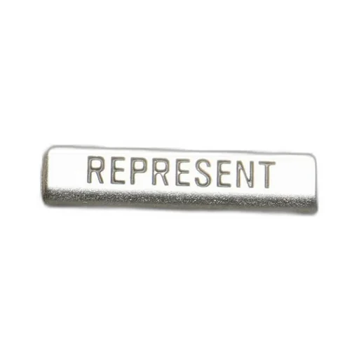 Represent Logo Plaque Crewneck T-Shirt