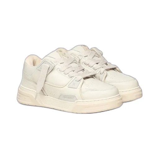Represent Lace-Up Leather Sneakers