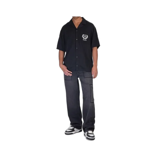 Represent Logo Embroidered Crest Shirt