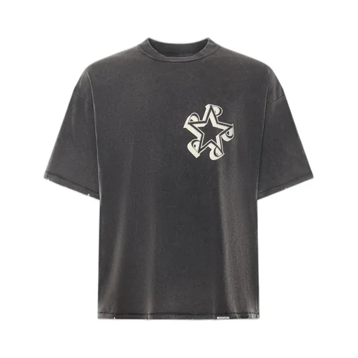 Represent Logo Printed Crewneck T-Shirt