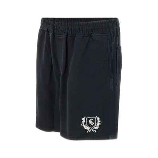 Represent Crest Logo Embroidered Shorts