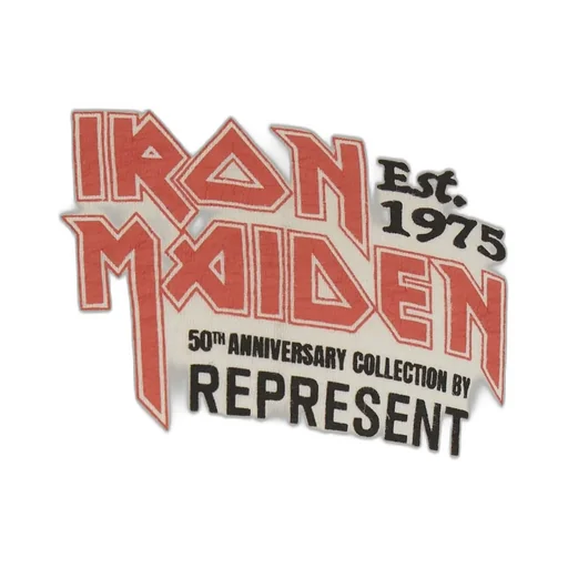Represent Iron Maiden Anniversary Crewneck T-Shirt