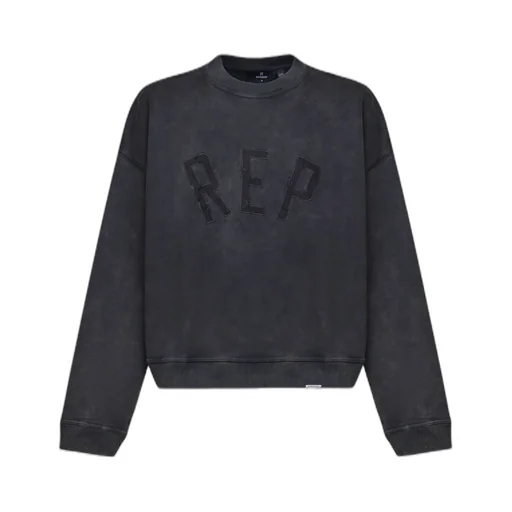 Represent Rep Applique Crewneck Sweatshirt