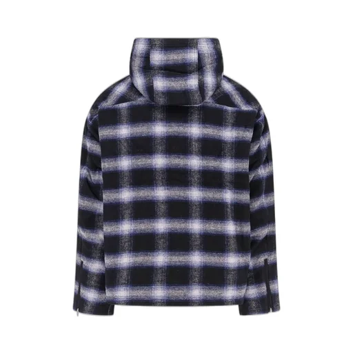 Represent Checked Button-Up Jacket