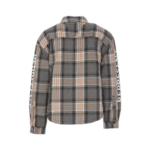 Represent Logo Printed Checked Shirt