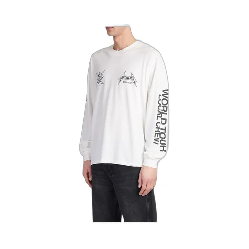 Represent X Metallica Local Crew Long Sleeve T-Shirt