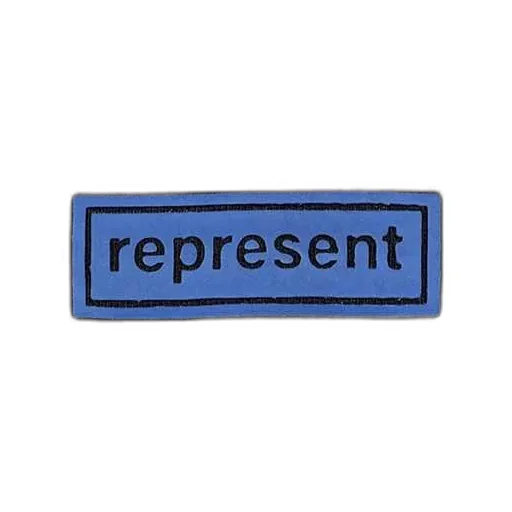 Represent Logo Printed Long Sleeved Hoodie