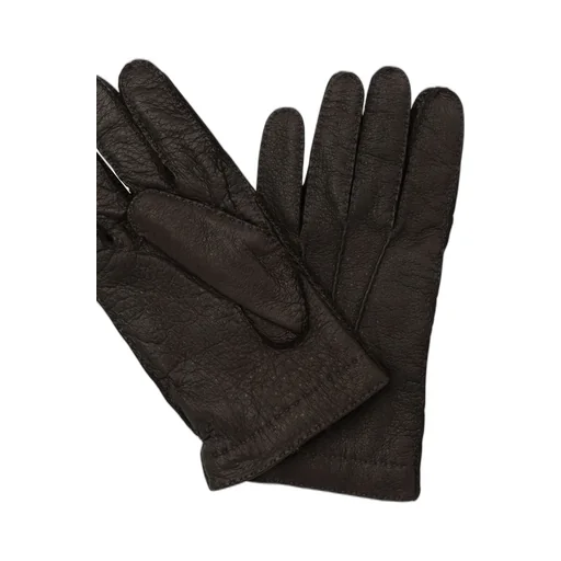 Restelli Hand-Stitched Peccary Gloves
