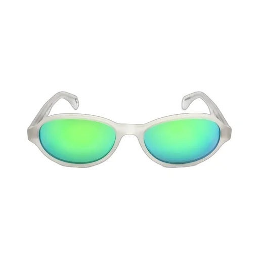 Retrosuperfuture Laser Crystal United Standard Oval Frame Sunglasses