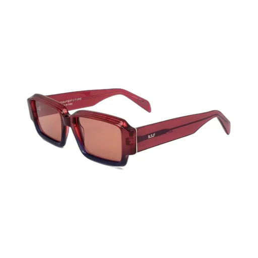 Retrosuperfuture Astro Smokey Topaz Rectangle Frame Sunglasses