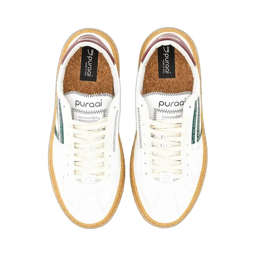 Puraai Graphic Printed Lace-Up Sneakers