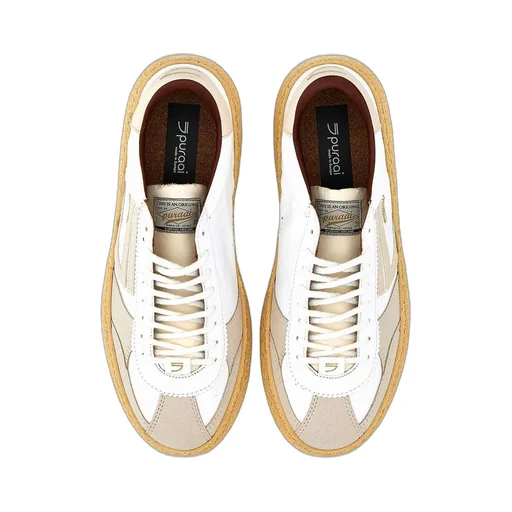 Puraai Vintage Lace-Up Sneakers