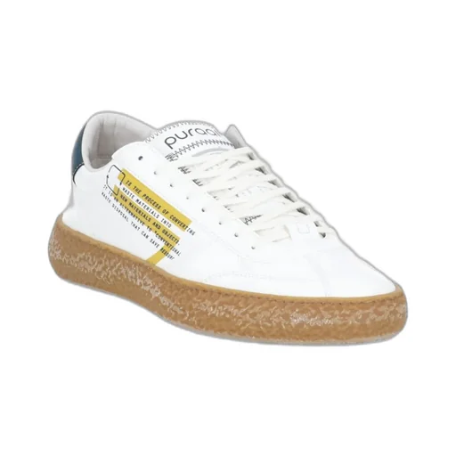 Puraai Senape Lace-Up Sneakers