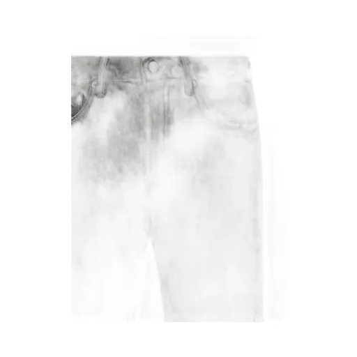 Purple Arcilla Straight-Leg Jeans