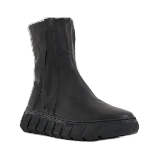 Puro Double Zip Ankle Boots