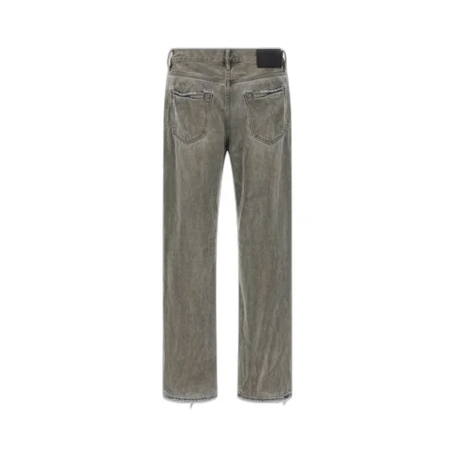 Purple Arcilla Straight-Leg Jeans