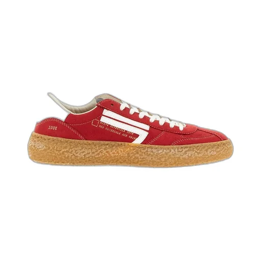 Puraai Round-Toe Lace-Up Sneakers