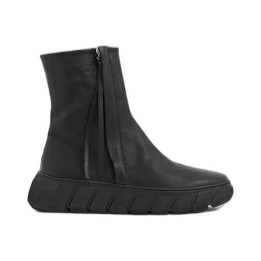 Puro Double Zip Ankle Boots