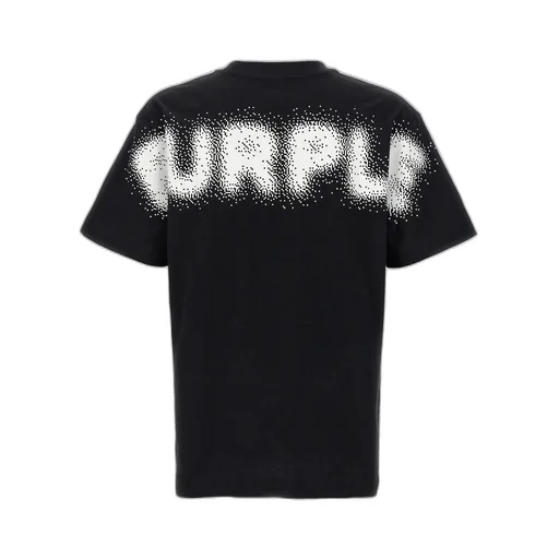 Purple Pixelated Jersey T-Shirt