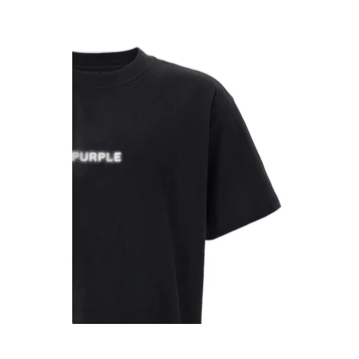 Purple Pixelated Jersey T-Shirt