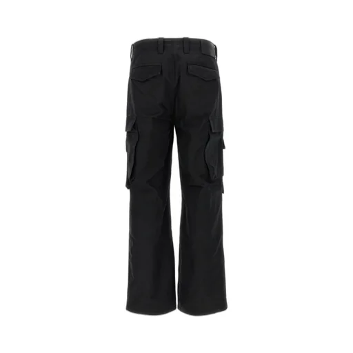 Purple Tailored Cargo Pants