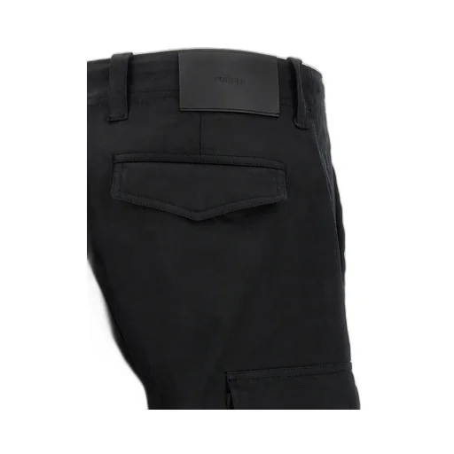 Purple Tailored Cargo Pants