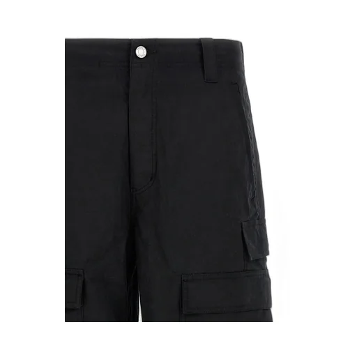 Purple Tailored Cargo Pants