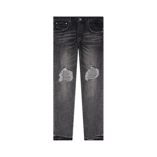 Purple Brand Blowout Distressed Jeans