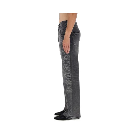 Purple Brand Gothic Wordmark Jeans