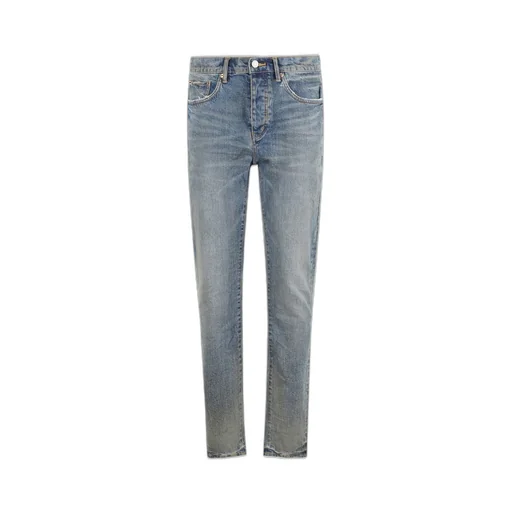 Purple Brand Cracked Bronze Skinny Jeans