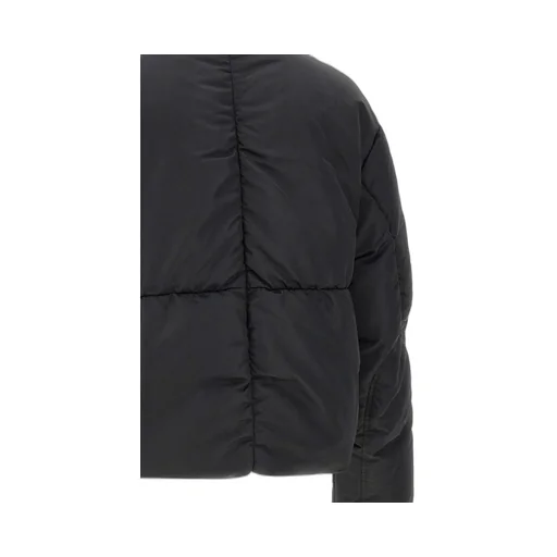 Purple Brand Oversized Twill Puffer Coat