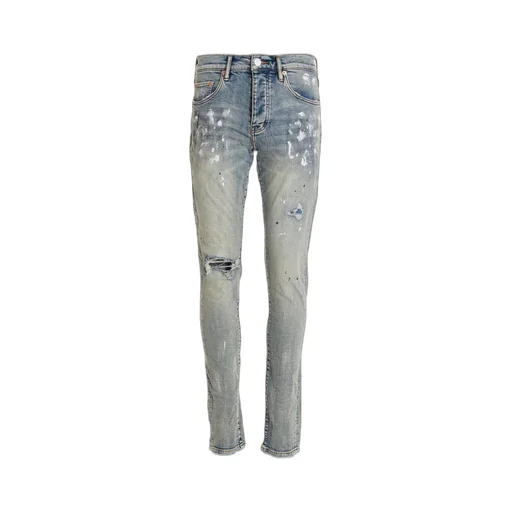 Purple Brand Distressed Skinny Jeans