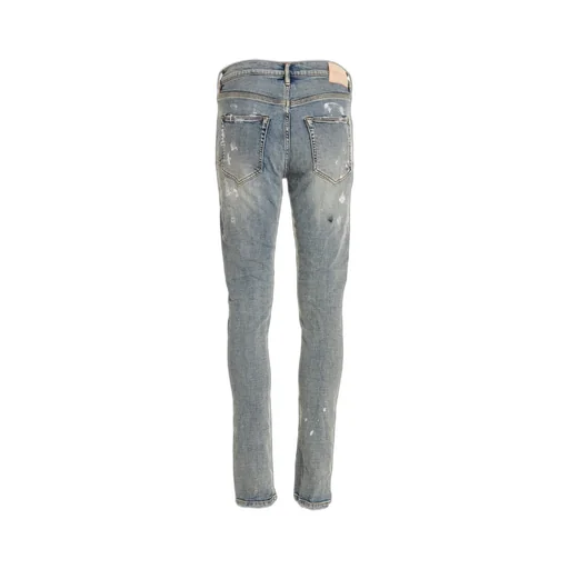 Purple Brand Distressed Skinny Jeans