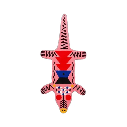 Qeeboo Oggian Crocopink Medium Carpet