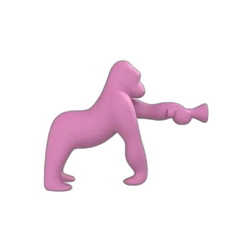 Qeeboo Kong Gorilla Shape Lamp