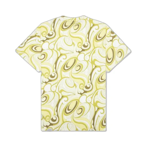 Raf Simons Abstract Patterned Short Sleeve Shirt