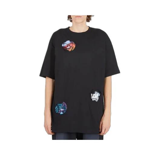 Raf Simons Pockethole Graphic Printed T-Shirt